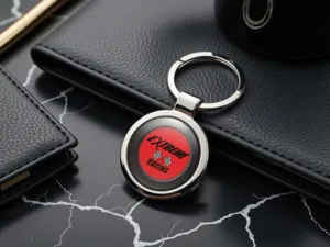 Porte-clés Métal Fini Custom Build Alliage